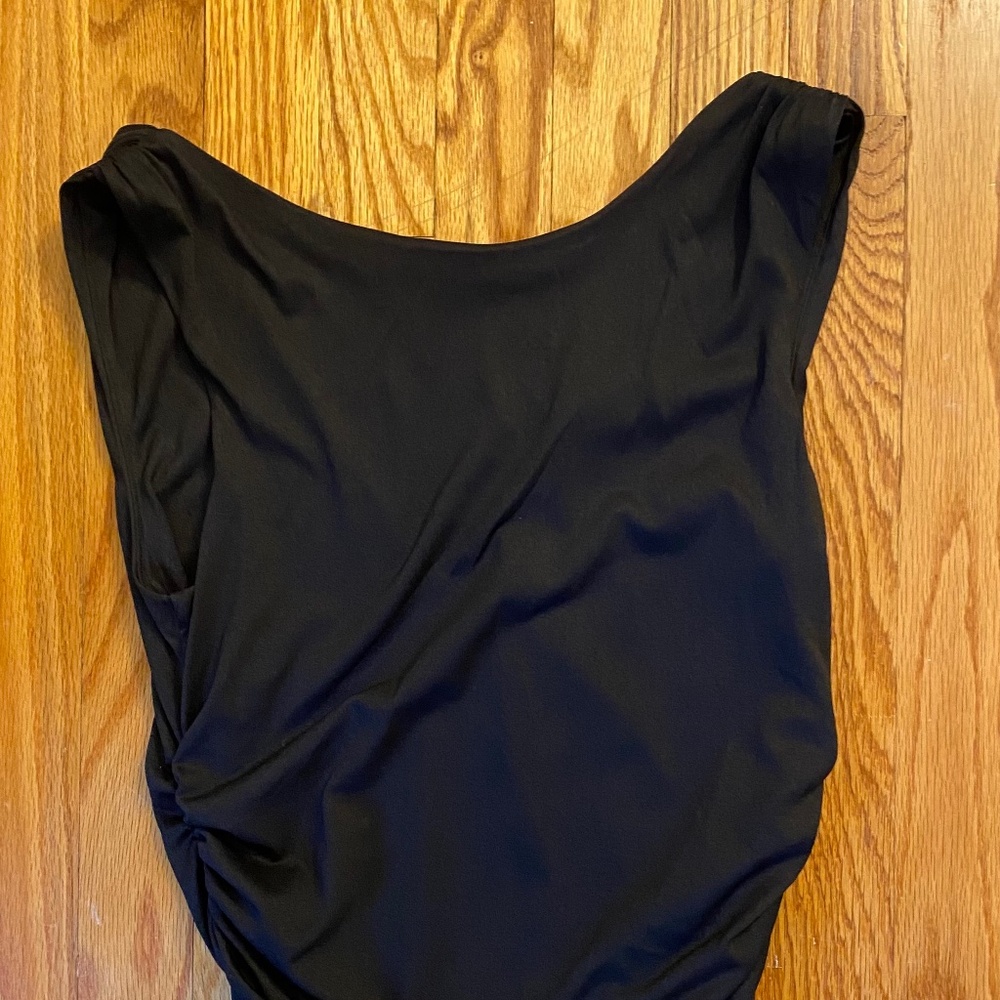 Zara Black Ruched Women’s Top NWT